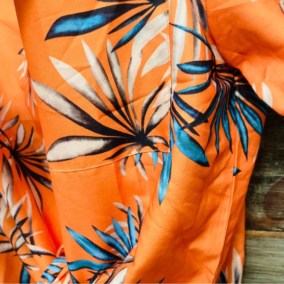 Tropical 2pc Button Down Shirt + Shorts Vacation Set - Picture 11 of 13